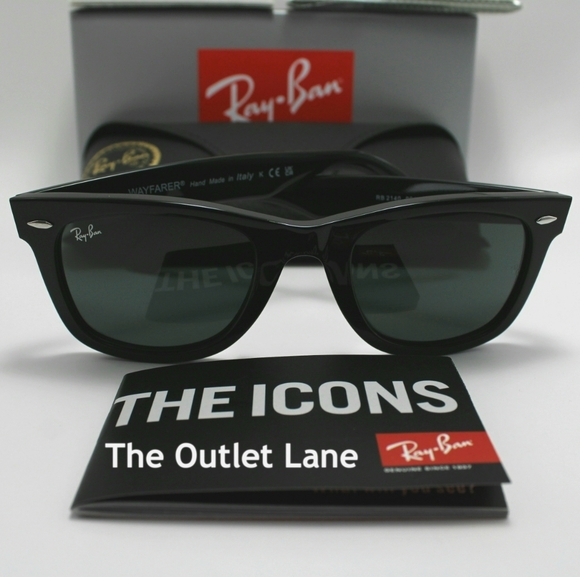 Model Display Ray-Ban Wayfarer Black RB2140 - Picture 12 of 16